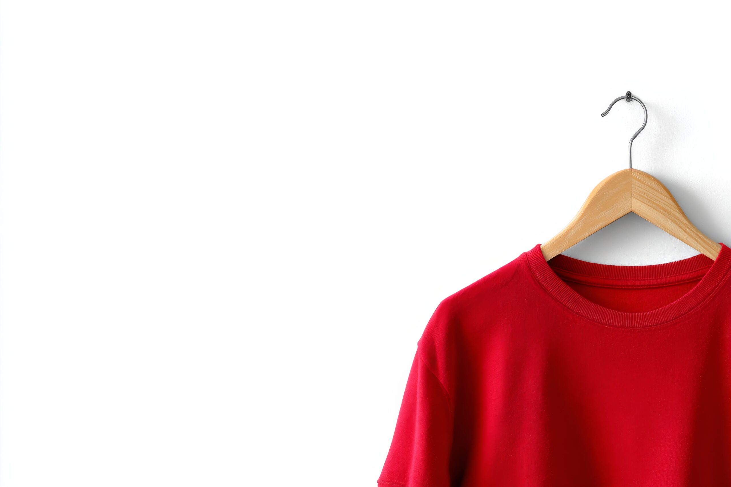 garment concept with copy space